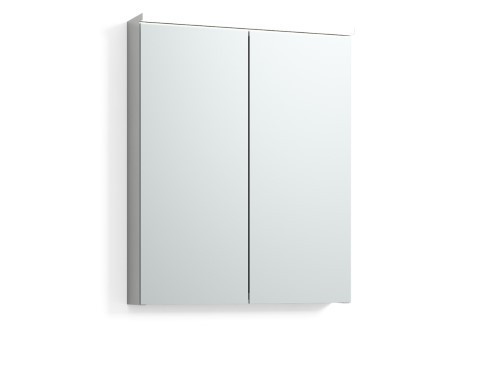 Svedbergs Skapa peilikaappi valkoinen 55, LED-valaisin, pistorasia