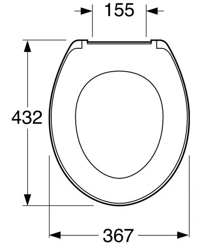 WC-istuinkansi Gustavsberg Nordic³ pehmeä