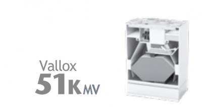 Vallox 51K MV Jälkilämmitysvastuksen asennussarja, R-malli