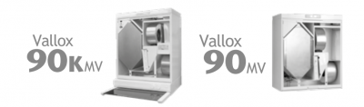 Vallox 90 MV / 90K Tulo-/poistoilmapuhallin R3G146 (kaavulla)