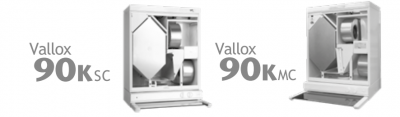 Vallox 90K SC / K MC Valokytkin (valkoinen)