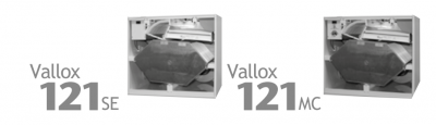 Vallox 121 SE/MC Jälkilämmitysvastus 400 W (121 SE tyyppi 3560)