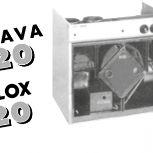 Vallox Ilmava 100 / 120 0 Tuloilmapuhallin R2E190-RA26-42, 75 W sis. kondensaattorin 1,5 µf (ILMAVA 100 tyypit 3461 ja 3462, 1984-1989)