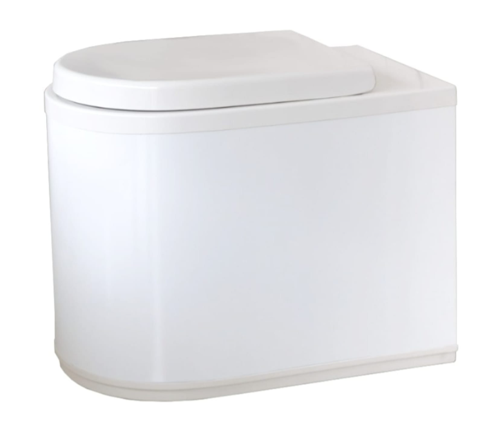Ekohytte Frost valkoinen energiatehokas pakastava WC