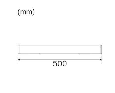 LED-PROFIILI HIDE A LITE LED EXTEND G2 50 4000K