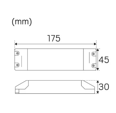 LED-LIITÄNTÄLAITE HIDE A LITE SLT 12V DC 60W