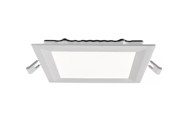 ALASVALO FLAT SQ 120 IP44 9W830 DIM PCO WH