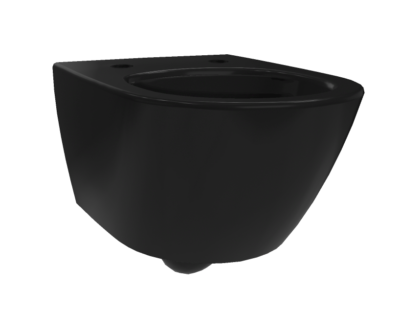 Villeroy § Boch Pure Black CeramicPlus wc istuin