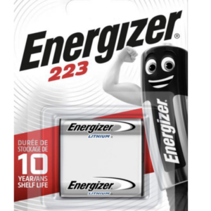 PARISTO LITHIUM ENERGIZER PHOTO 223 6V 1 KPL