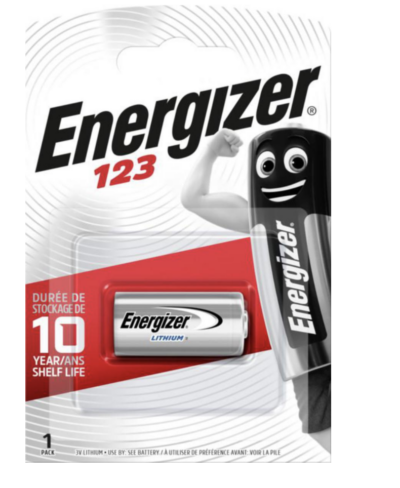 PARISTO LITHIUM ENERGIZER PHOTO 123 3V 1 KPL