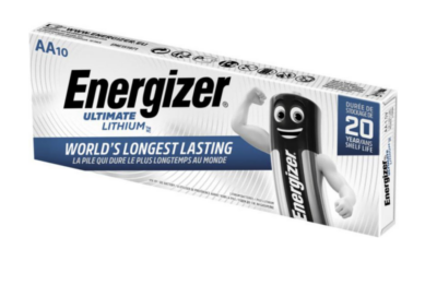 PARISTO LITHIUM ENERGIZER ULTIMATE AA B2B 10-PAK