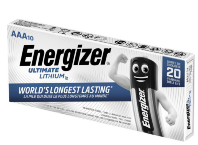 PARISTO LITHIUM ENERGIZER ULTIMATE AAA B2B 10-PAK