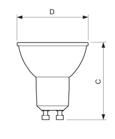 LED-LAMPPU PHILIPS MASTER VLE PAR16 D 3.7-35W GU10 940 36D