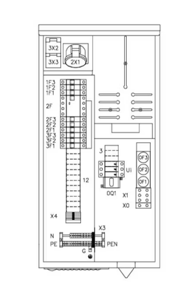 MITTAUSKESKUS NÄPSÄ SMART 1M2T09UR-LO8 1T 25A IP34 FE