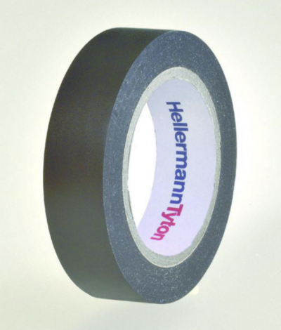 SÄHKÖTEIPPI VINYYLI HELLERMANN HTAPE-FLEX15-15mm x10m MUS