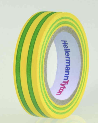 SÄHKÖTEIPPI VINYYLI HELLERMANN HTAPE-FLEX15-15mm x10m KEVI