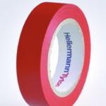 SÄHKÖTEIPPI VINYYLI HELLERMANN HTAPE-FLEX15-15mm x10m PUN