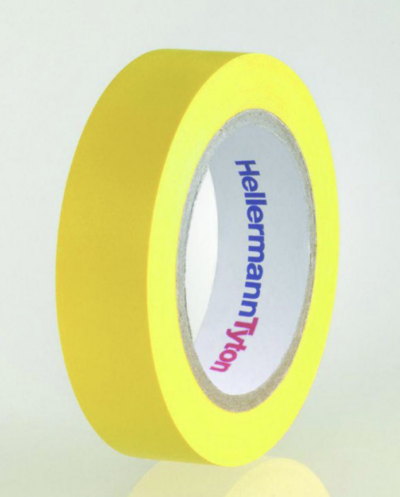 SÄHKÖTEIPPI VINYYLI HELLERMANN HTAPE-FLEX15-15mm x10m KEL