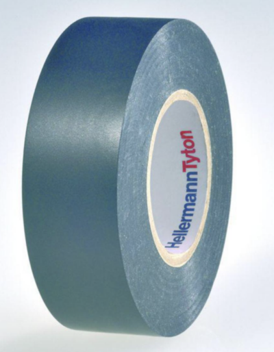 SÄHKÖTEIPPI VINYYLI HELLERMANN HTAPE-FLEX15-19mm x20m MUS