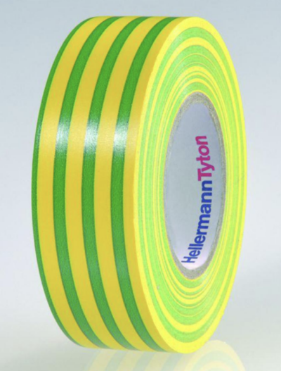 SÄHKÖTEIPPI VINYYLI HELLERMANN HTAPE-FLEX15-19mm x20m KEVI