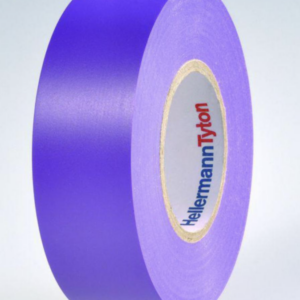 SÄHKÖTEIPPI VINYYLI HELLERMANN HTAPE-FLEX15-19mm x20m VIO