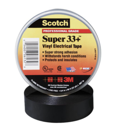 SÄHKÖTEIPPI 3M SCOTCH SUPER 33+ 38mm x 33m