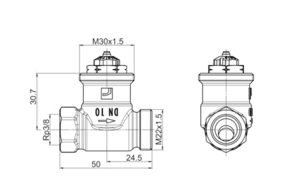 PATTERIVENTTIILI SUORA ORAS 443010 STABILA PRO 3/8